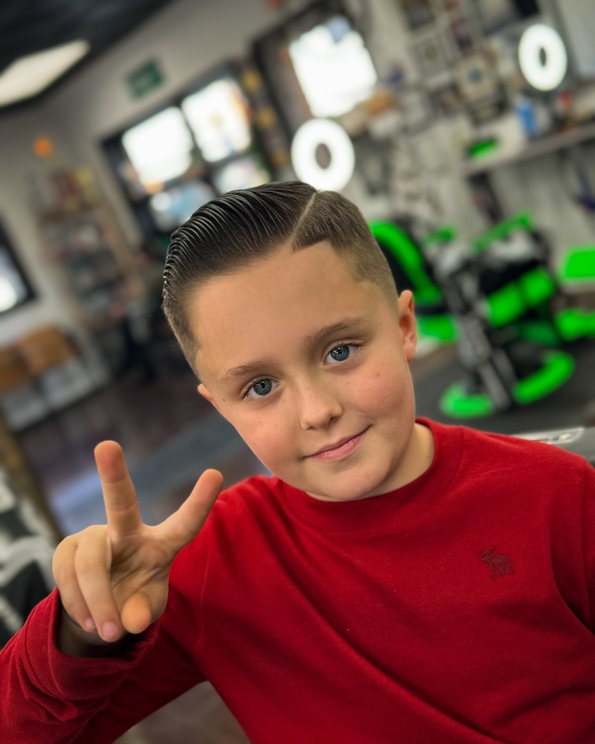 Clean hard-part cut on a young client